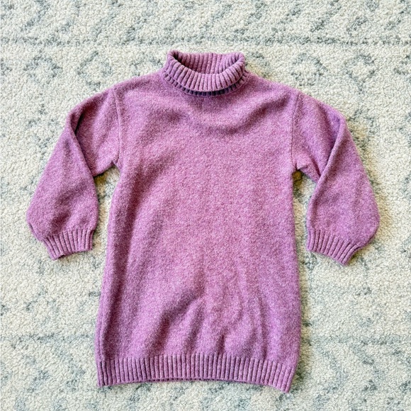Zara Girls Turtleneck Sweater Dress | size 4-5 | EUC - Picture 5 of 7
